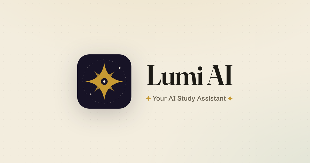 Lumi AI - Your AI Study Assistant